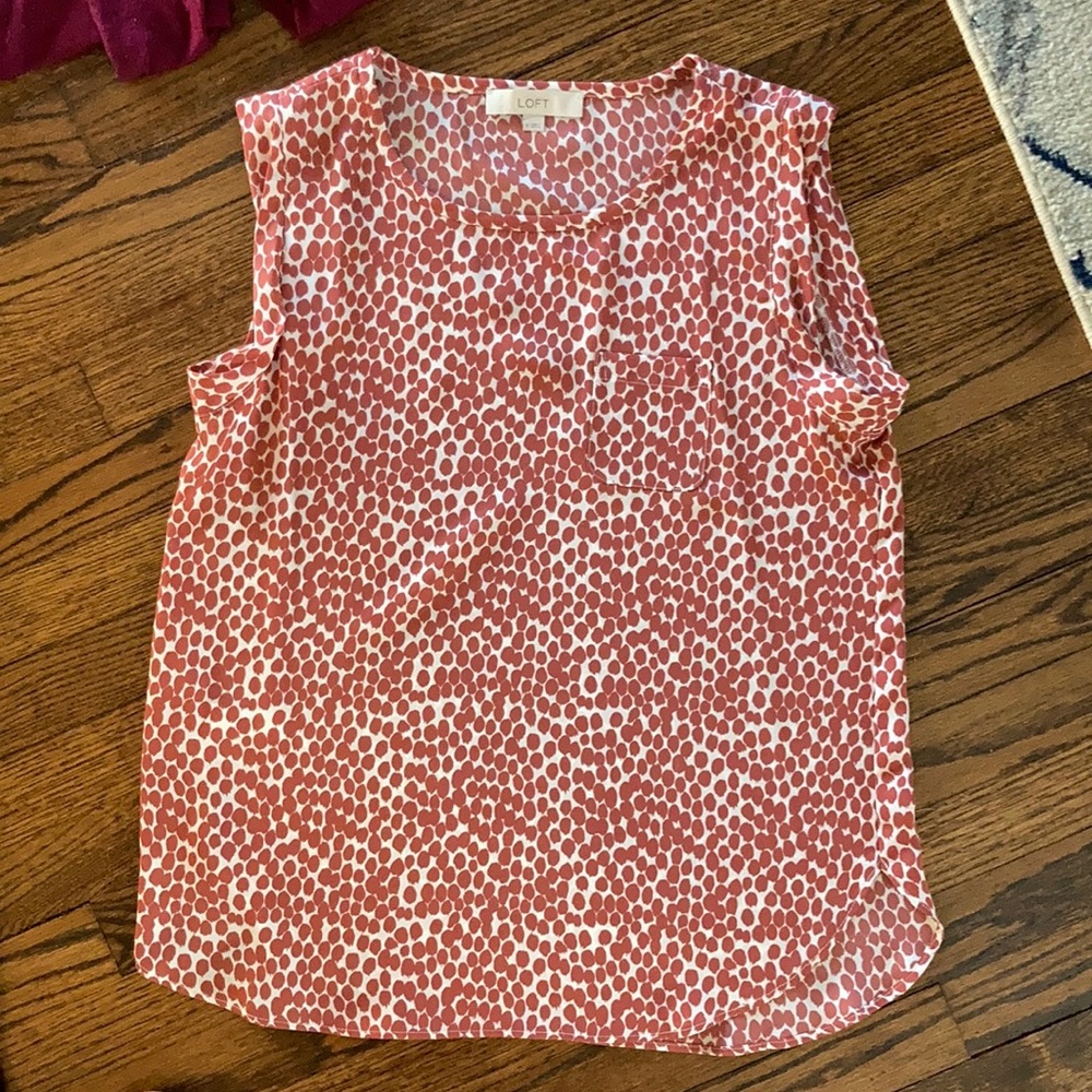 Loft blouse printed medium